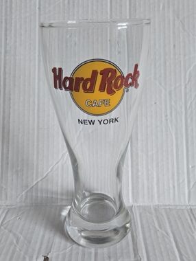 Hard Rock Cafe New York Pilsner Glass 20 oz